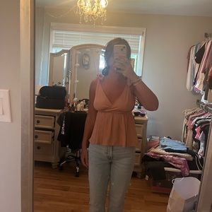 Pink/peach Blouse